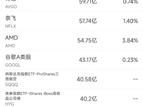 4月16日美股成交额前20：英伟达大跌6.9%，美强化芯片管控