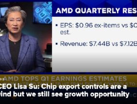 AMD首席执行官苏姿丰称中国是“巨大机遇” 警告美国芯片管制不宜过严