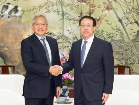 上海市市长龚正会见英伟达总裁兼首席执行官黄仁勋